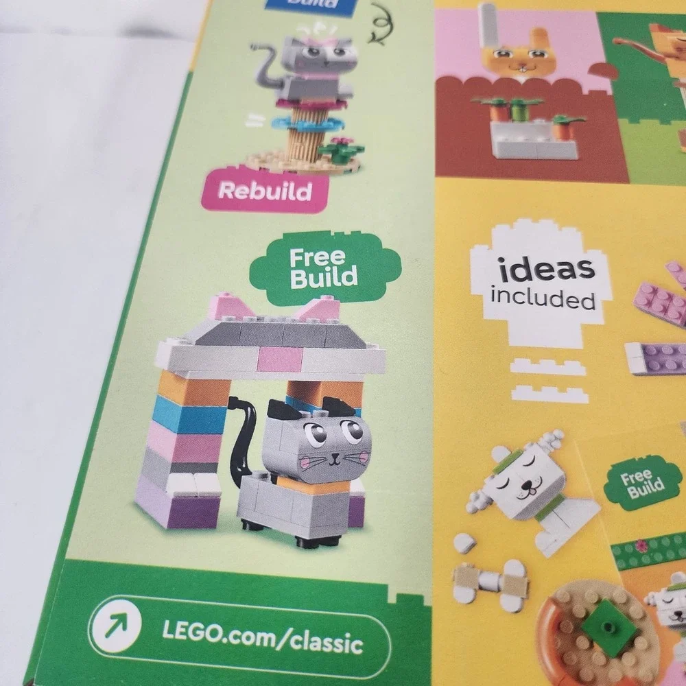 LEGO Classic 11034 Creative Pets 450 Piece Building Set NEW Factory Sealed Ages